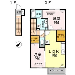 セジュール島西の物件間取画像